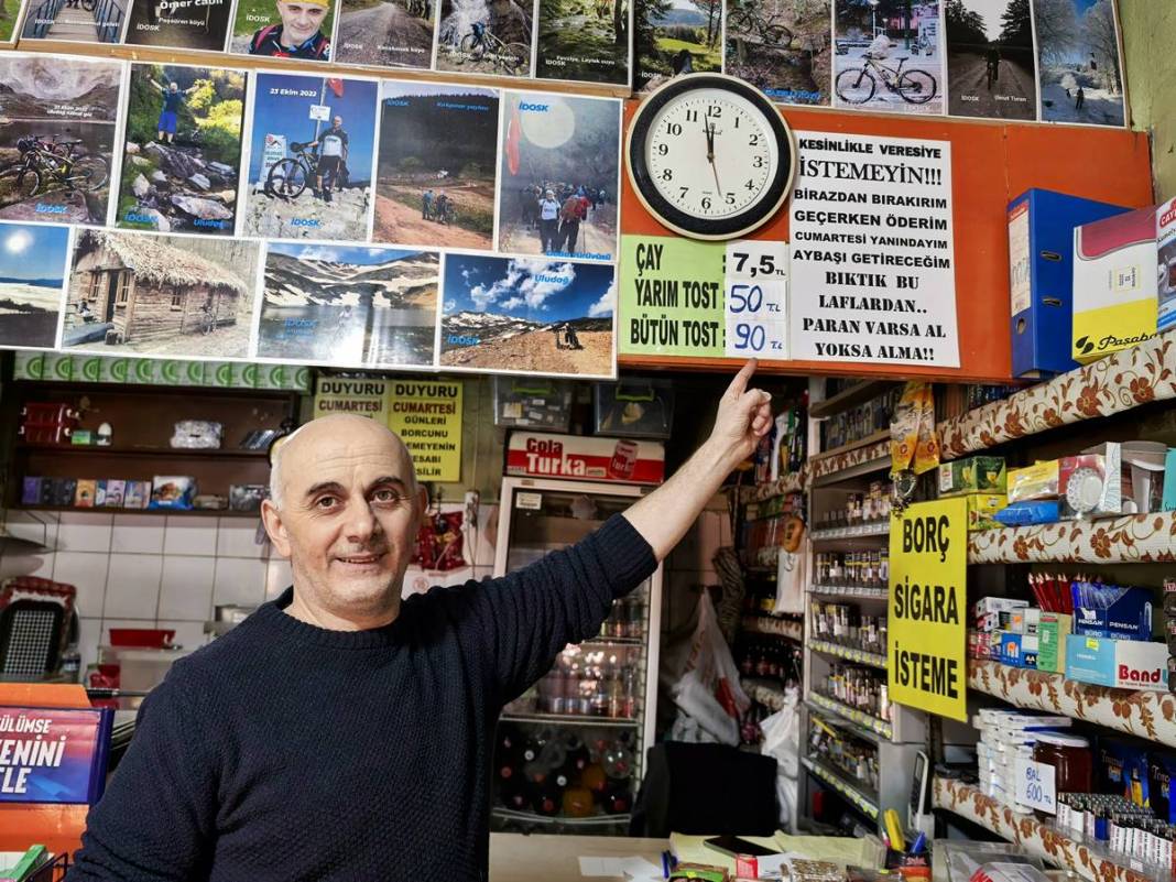 Veresiye isteyenlerden bıktı: Her yere bu yazıyı astı! Aylardır borçlarının peşinde 6